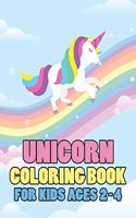 Unicorn Coloring Book for Kids Ages 2-4: Rainbow Unicorns Collection for Kids Coloring and have fun