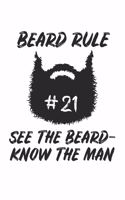 Beard Rule #21 See the Beard - know the Man: Barber I Stylist I Hairdresser I Barbier