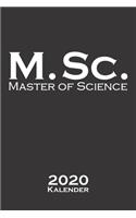 Master of Science Kalender 2020