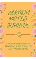 Sermon Notes Journal