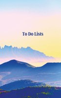 To Do Lists: Starter Book Blue