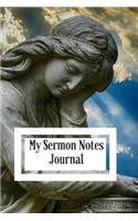 My Sermon Notes Journal: Inspirational Church Service Study Tool to Record, Remember and Reflect