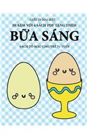 Sách tô màu cho trẻ 7+ tuổi (Bữa sáng)