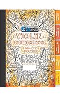 Violin Homework Book and Practice Tracker (Orange): Staff Paper, Manuscript Paper, Theory Tools, Practice Planner, For Kids or Adults, Notebook Paper, ... Violin Homework Book and Practice Tracker)