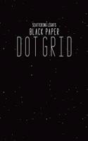 Black Paper Dot Grid Notebook