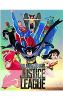 Justice League Coloring Book: Batman, the Flash, Green Lantern, Martian Manhunterad, Superman, Wonder Woman, Zatanna