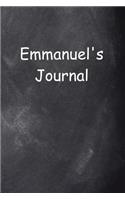 Emmanuel Personalized Name Journal Custom Name Gift Idea Emmanuel