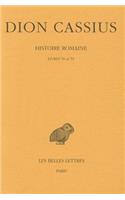 Dion Cassius, Histoire Romaine
