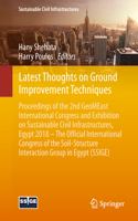 Latest Thoughts on Ground Improvement Techniques: Proceedings of the 2nd Geomeast International Congress and Exhibition on Sustainable Civil Infrastructures, Egypt 2018 - The Official International Congress of the Soil-Structure Interaction Group i