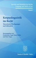 Korpuslinguistik Im Recht