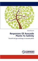 Responses Of Avocado Plants To Salinity