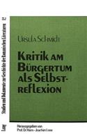 Kritik am Buergertum als Selbstreflexion
