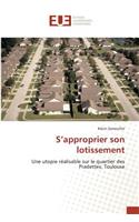 S'Approprier Son Lotissement