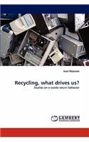 Recycling, what drives us?