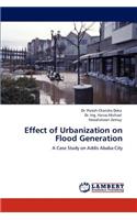 Effect of Urbanization on Flood Generation