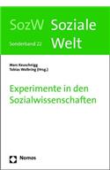 Experimente in Den Sozialwissenschaften