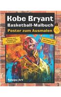 Kobe Bryant Basketball-Malbuch und Poster zum Ausmalen