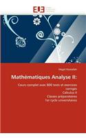 Mathematiques Analyse II