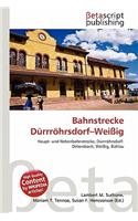 Bahnstrecke D Rrr Hrsdorf-Wei Ig: (German)