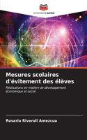 Mesures scolaires d'évitement des élèves