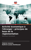 Activité économique à l'étranger