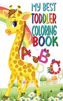 My best toddler coloring book