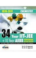 34 Years Iit-Jee + 10 Yrs Aieee Chapter-Wise Solved Paper Chemistry