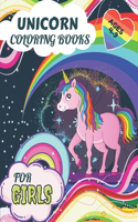 Unicorn Coloring Books for Girls: Unique Unicorn Coloring Designs Gift Idea For Girls, kids and toddlers. ( 60 Pages, 8.5 x 11 )