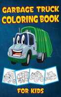 Garbage Truck Coloring Book For Kids