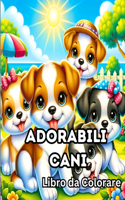 Libro da Colorare con Adorabili Cani