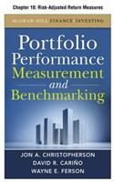 Portfolio Performance Meaurement and Benchmarking: Fixed-Income Risk