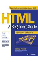 Instructor's Manual: Im Html Begineer's Gde Instructors Man: (Beginner's Guides)