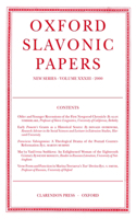 Oxford Slavonic Papers