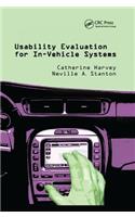 Usability Evaluation for In-Vehicle Systems