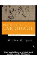 Philosophy of Language
