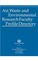 Air, Waste and Environmental Research Faculty Profile Directory