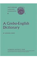 Grebo English Dictionary