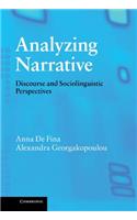 Analyzing Narrative