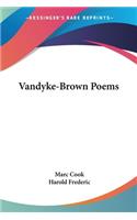 Vandyke-Brown Poems