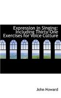 Expression in Singing