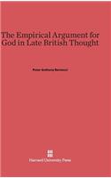 Empirical Argument for God in Late British Thought