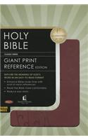 Giant Print End-Of-Verse Reference Bible-NKJV