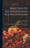 Brief Over Die Regtvaardigmakinge Des Zondaars