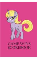 Game Wins Scorebook