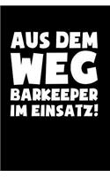 Barkeeper im Einsatz