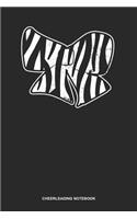 Cheerleading Notebook: Lined Log Book For Cheerleader Or Coach: Cheer Coach Journal Zebra Pattern Bow Gift