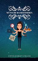 Wünsche Manifestieren Erfolgsnotizbuch
