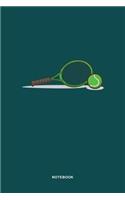 Tennis Sports Art Graphic Notebook