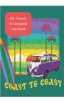 RV Travel & Camping Log Book