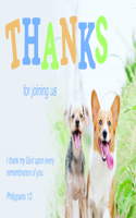 Thanks for Joining Us Postcard (Pkg 25) Inspirational